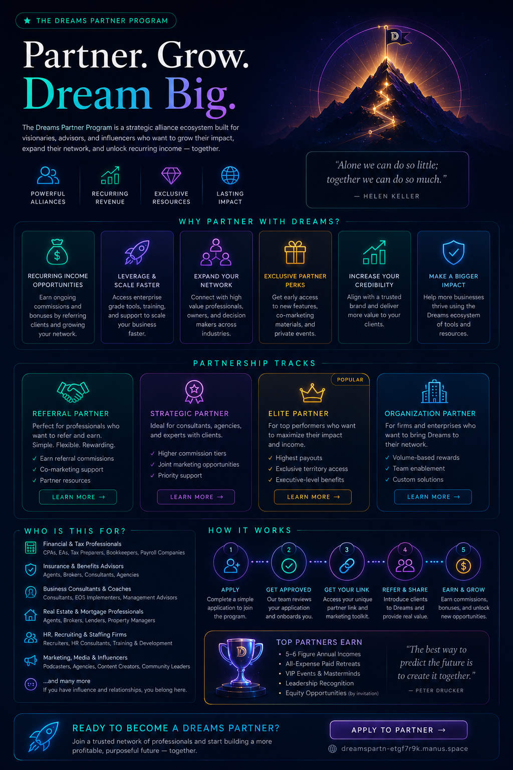 Dreams Partner Program