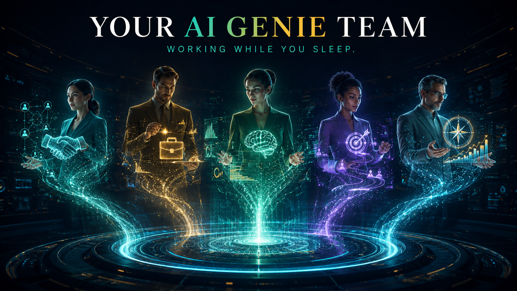 Your AI Agent Genie Team