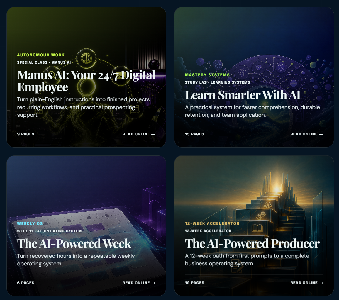 AI Leverage Lab field guide library