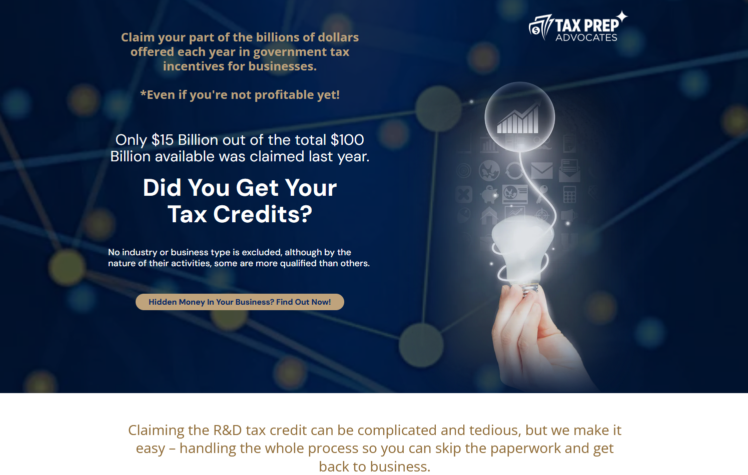 Research & Development Tax Credits